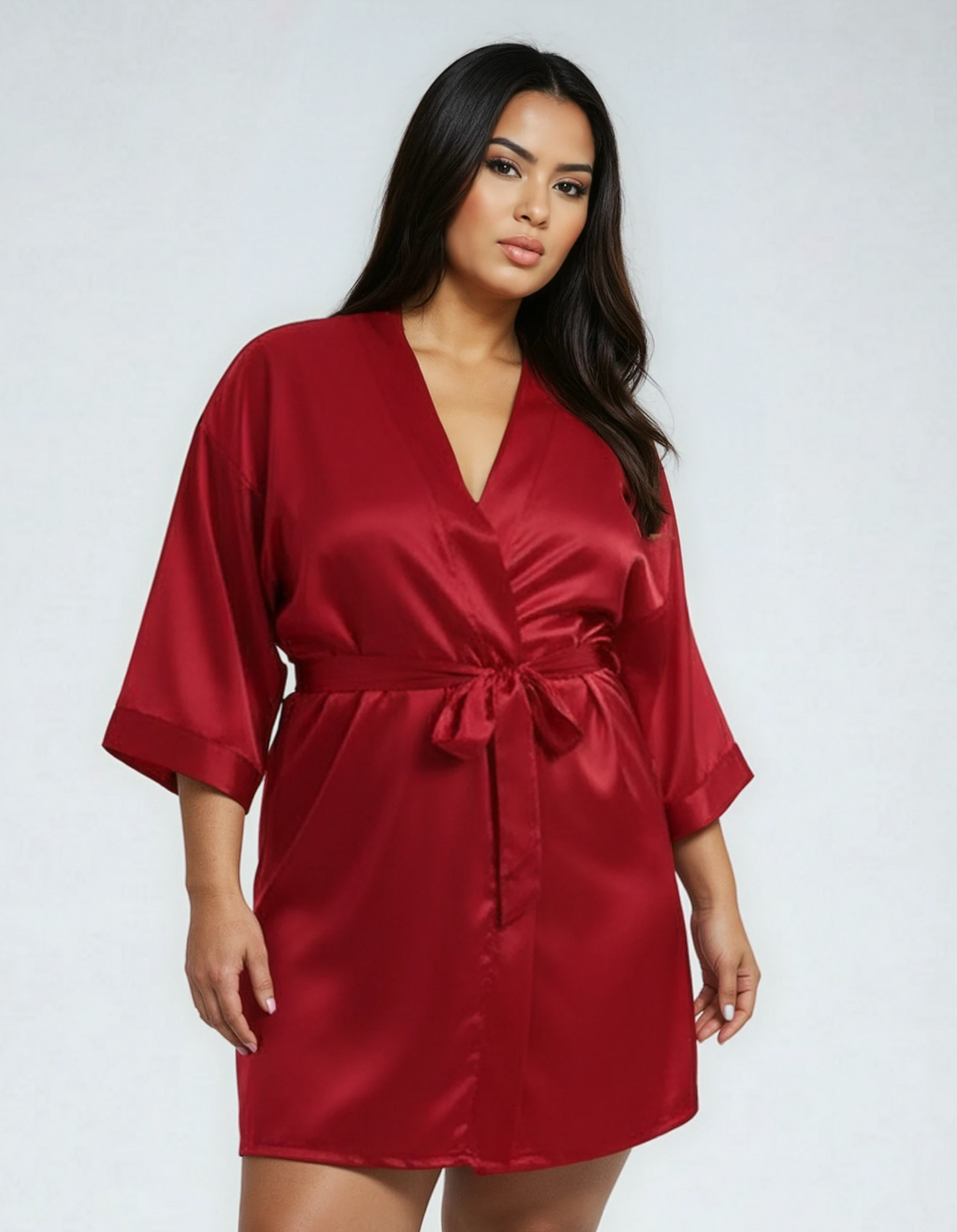 Comfit™ - Luxury Satin Kimono