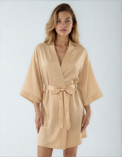 Comfit™ - Luxury Satin Kimono