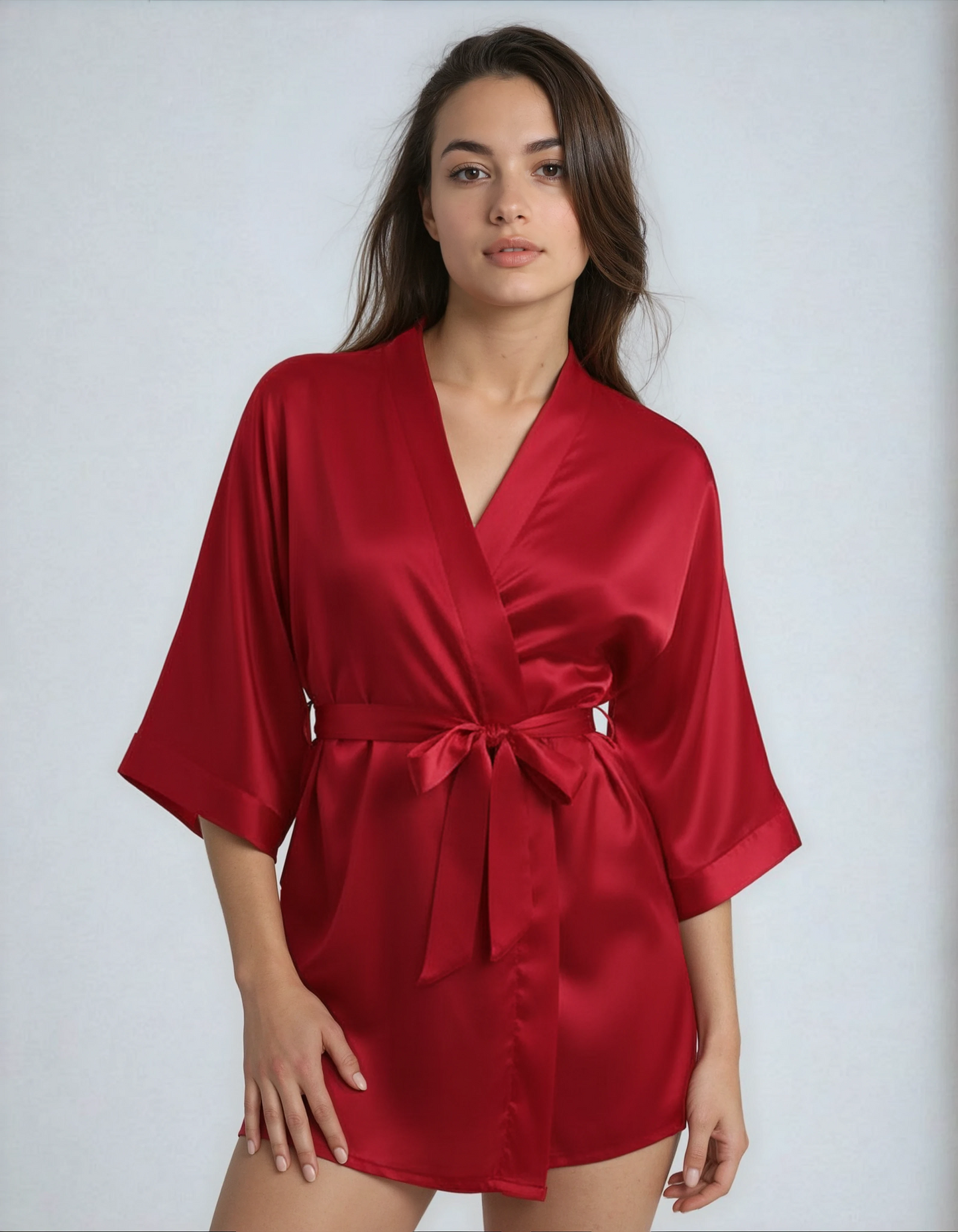 Comfit™ - Luxury Satin Kimono