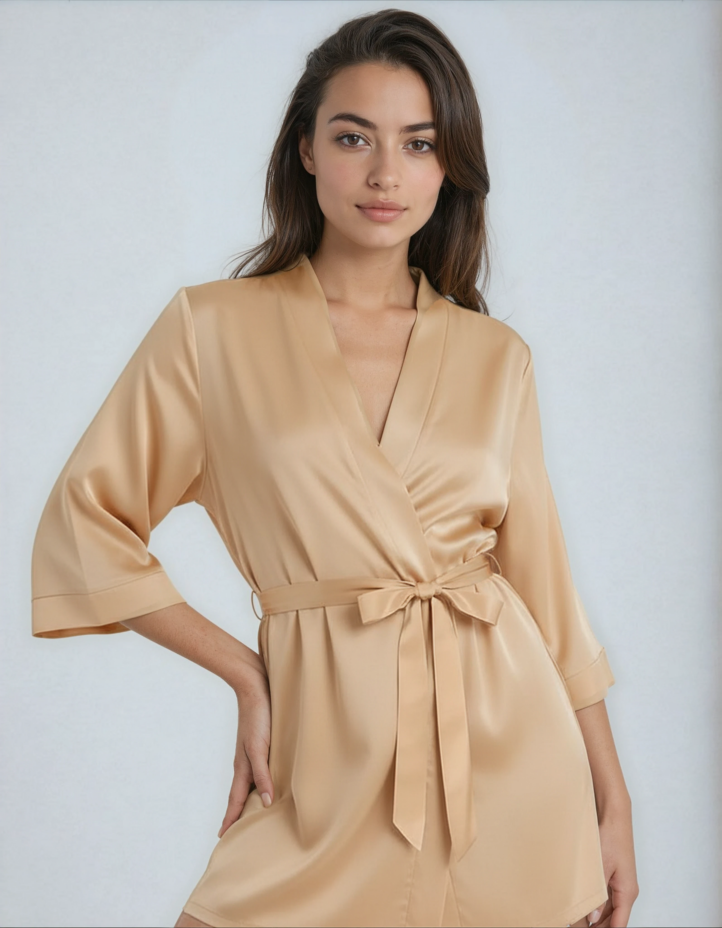Comfit™ - Luxury Satin Kimono